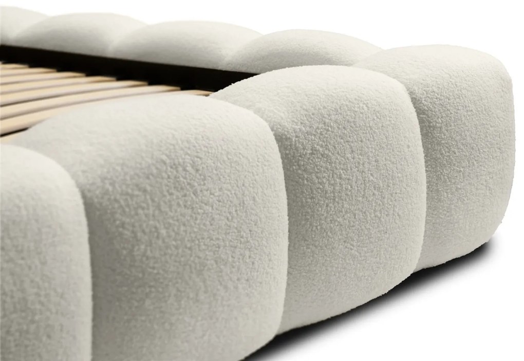 ČALÚNENÁ POSTEĽ ASHLEY 140x200 QUELLE 03 BÉŽOVÁ