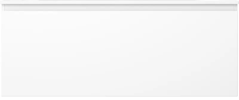 Mexen Orio, kúpeľňová skrinka 120 cm s umývadlom Vela, 1 zásuvka, biela matná, 91A10-12047-1-BF01-W23M01