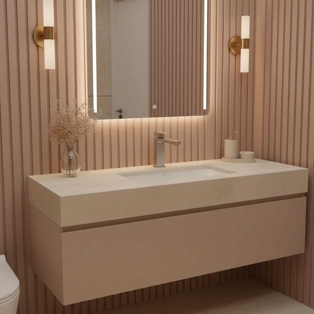 Rea Arlo, umývadlová batéria h-170, brúsená oceľ, REA-B4589