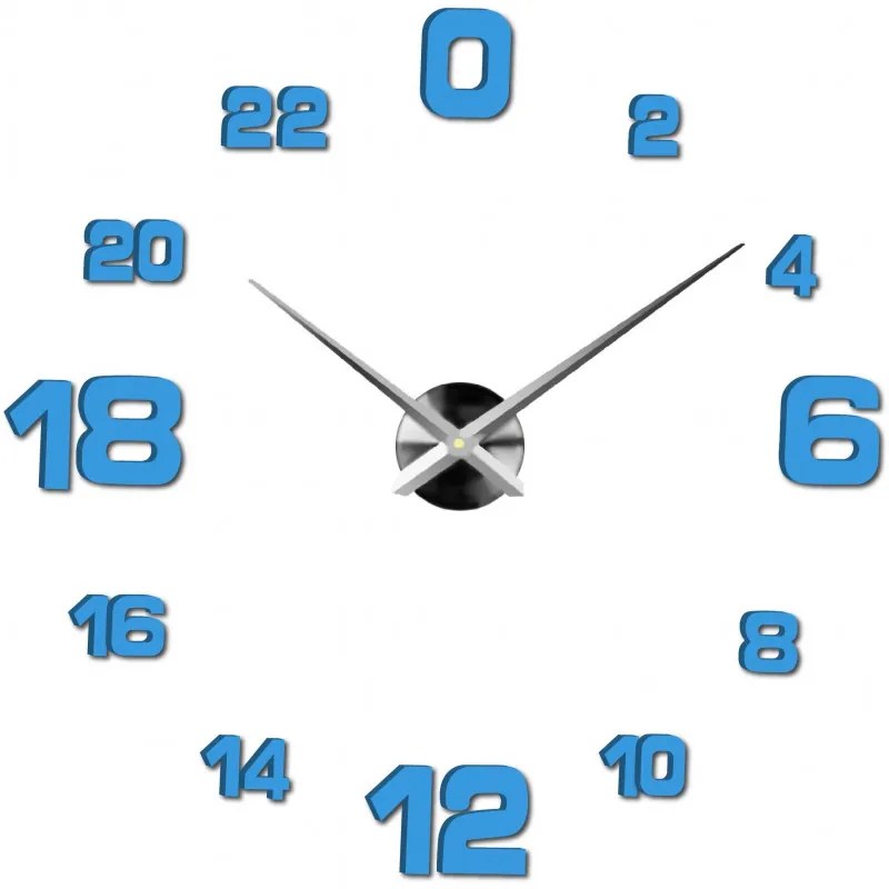 Moderné nalepovacie nástenné hodiny | 3D hodiny 12S022-Wall clock