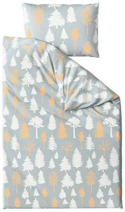 Bavlnené obliečky HOLLY REST sivé Rozmer obliečky: 70 x 90 cm | 140 x 200 cm