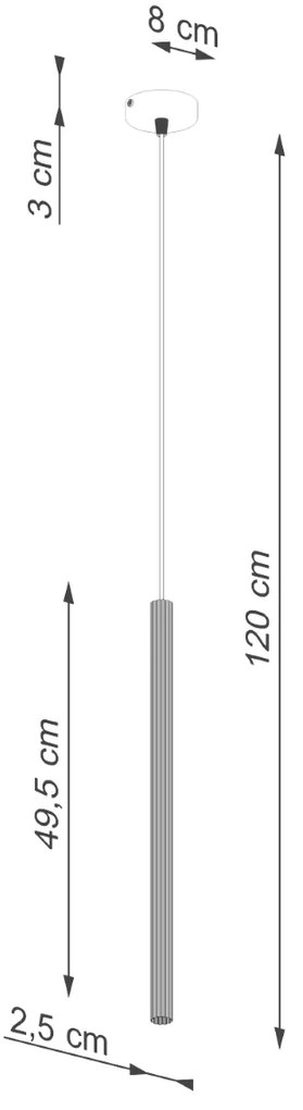 Závesné svietidlo Arche, 1x čierne kovové tienidlo