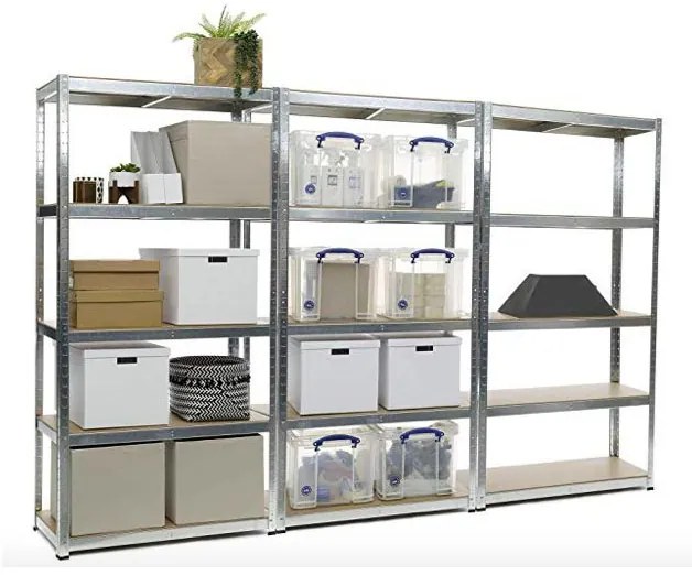 Fistar Regál 2000x900x450 mm zinkovaný 5-policový, nosnosť 875 kg