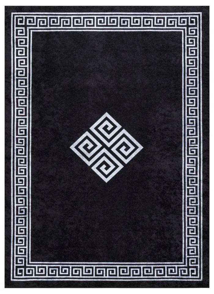 Kusový koberec Astre čiernobielý 120x170cm