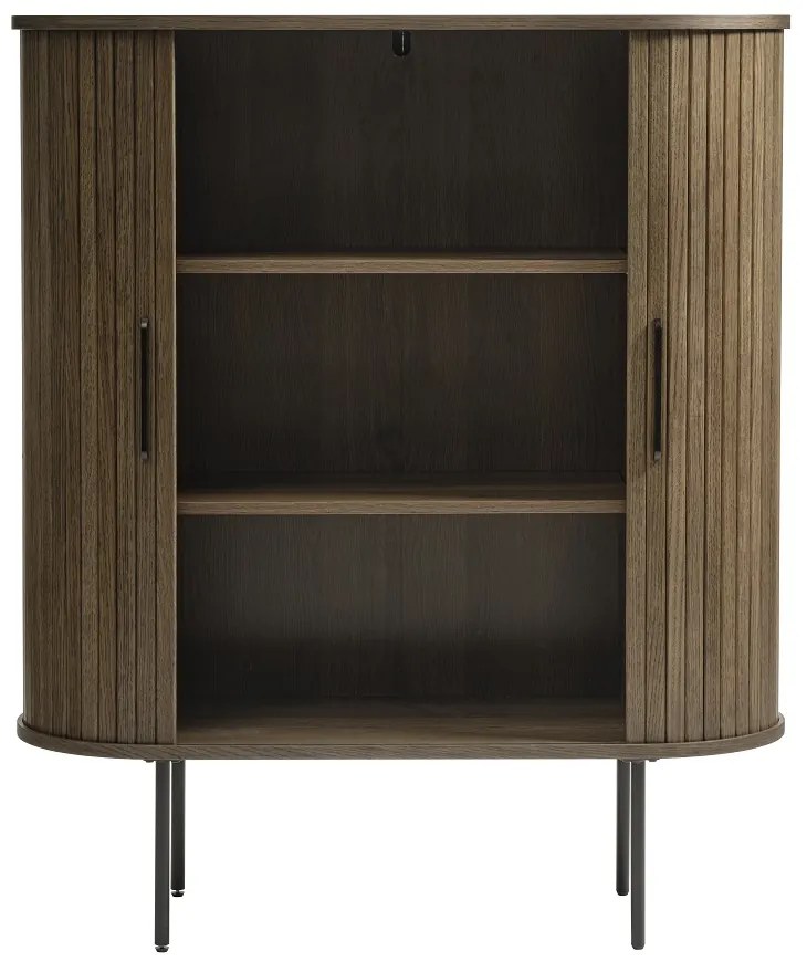 Dizajnová skrinka Vasiliy 118 cm dymový dub