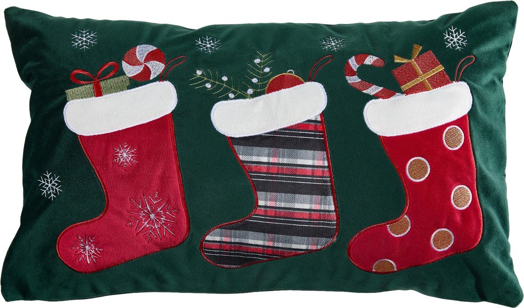 XXXLutz DEKORAČNÝ VANKÚŠ 30/50 cm X-Mas - Textil do domácnosti - 007696044101