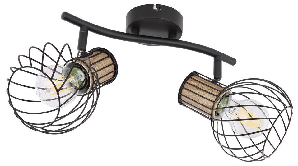 Globo 54012-2S - Bodové svietidlo LUISE 2xE27/40W/230V