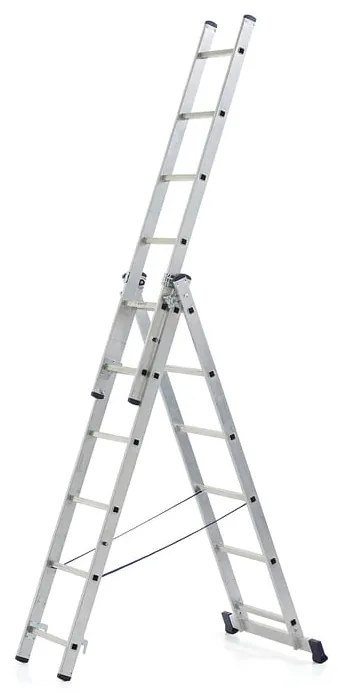 Rebrík MATTERHORN, 3-dielny, 3x6 priečok, 2700 mm