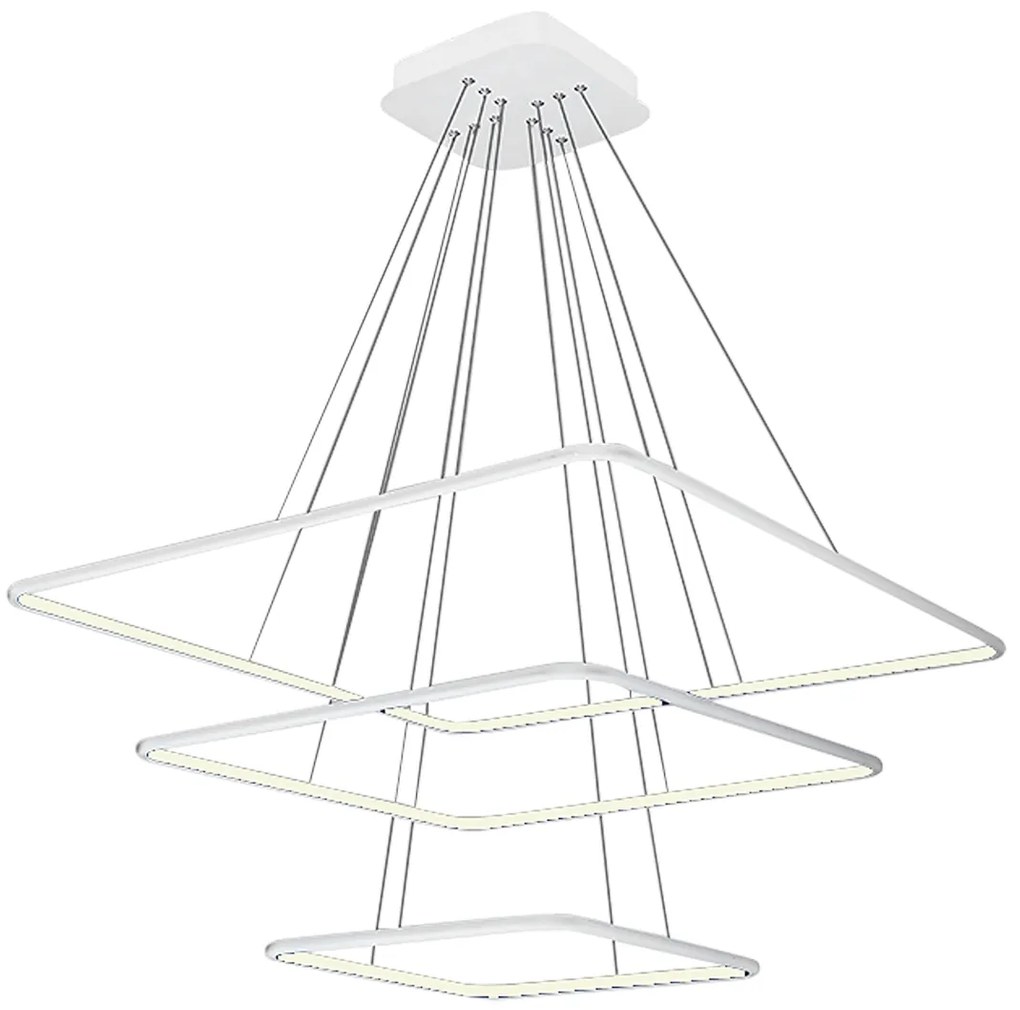 Závesné LED svietidlo Nix, 3x LED 117w, 3000k, w