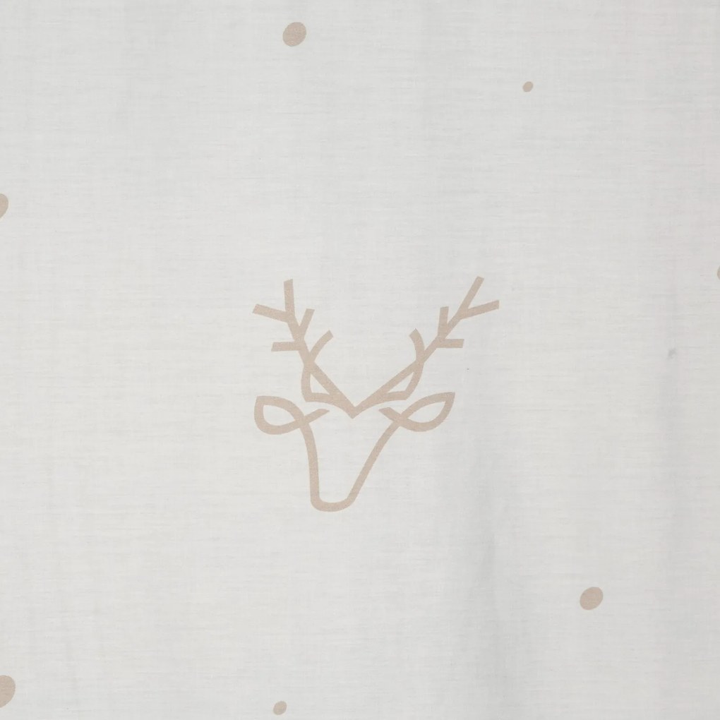 VIANOČNÉ SATÉNOVÉ OBLIEČKY BOSQUE 160X200 CM, 2 KS 70X80 CM VZOROVANÉ