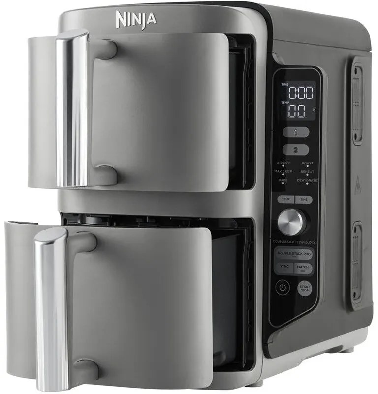Ninja SL400EU teplovzdušná fritéza Double Stack MAX, 9,5 l