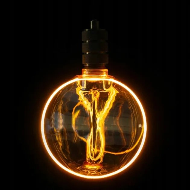 ECOLIGHT Dekoratívna LED žiarovka E27 4W 200lm G188 Amber Retro - rada ZERO