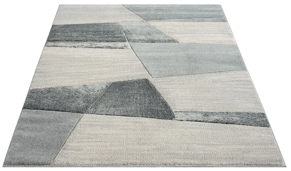 Dekorstudio Moderný koberec BONITO 9053 sivý Rozmer koberca: 120x170cm