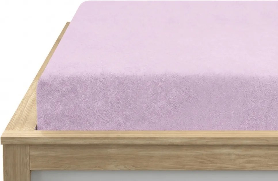 Froté plachta EXCLUSIVE svetlofialová 180x200 cm