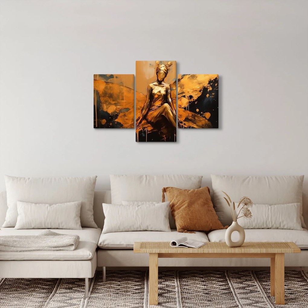 Obraz - Abstrakcia víly (90x60 cm)
