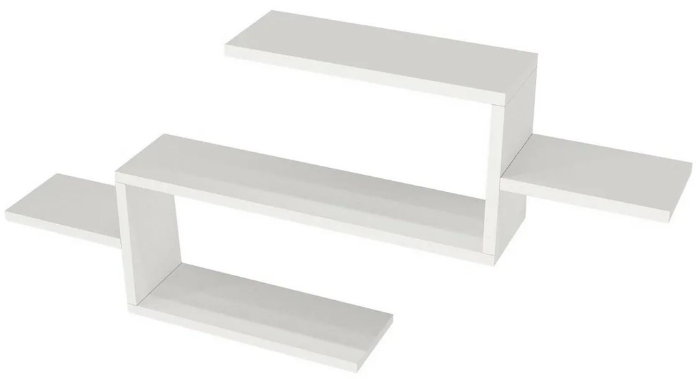 Polica Twist White