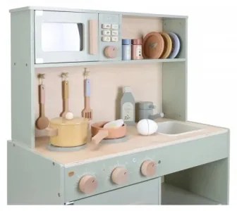 Little Dutch - Drevená kuchynka s príslušenstvom Mint