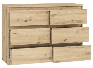 Komoda s zásuvkami MAO dub artisan