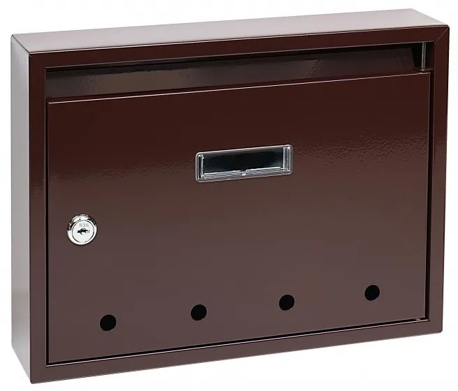 BK.24.D.H poštová schránka hnedá