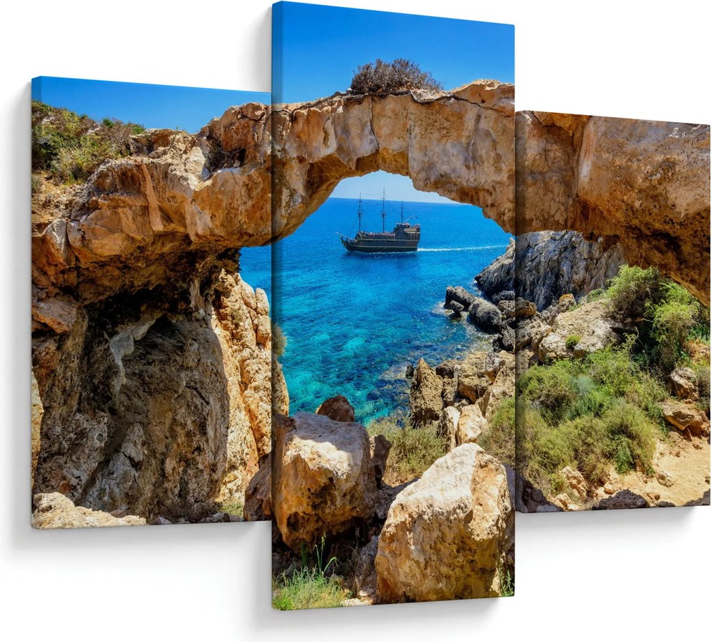 Obraz - Cape Greco (90x60 cm)