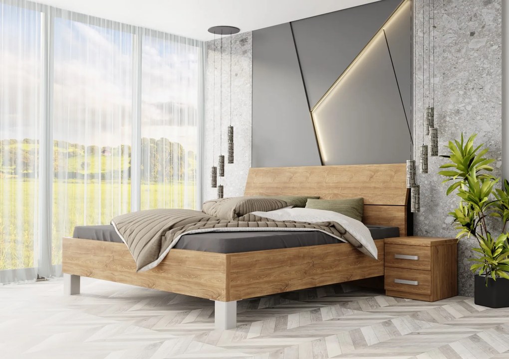 Wood Service Posteľ Lenka bez úložného priestoru 160 x 200