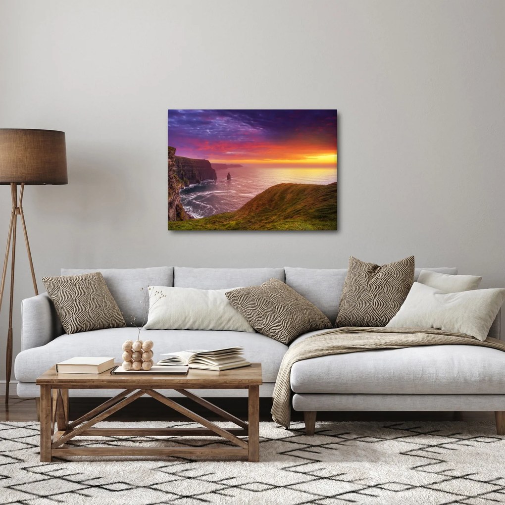 Obraz - Moherské útesy (70x50 cm)