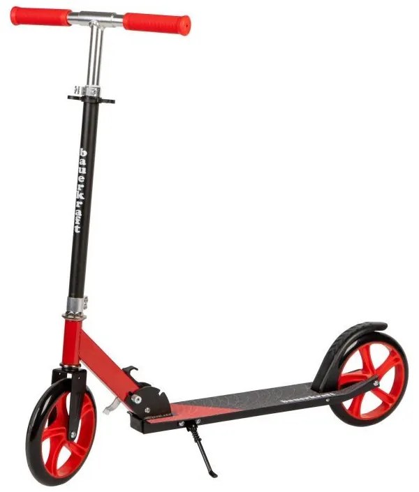 Skladacia hliníková kolobežka 85,5 - 95,5 cm - viac farieb červená
