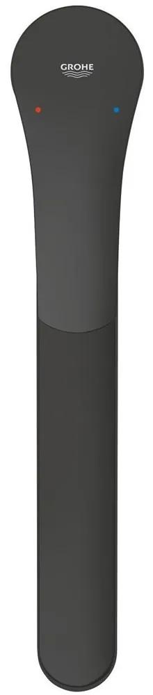 GROHE Eurosmart páková drezová batéria, výška výtoku 146 mm, matná čierna, 332812433