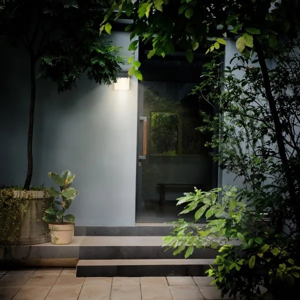 Brilagi - LED Vonkajšie nástenné svietidlo TERNI LED/12W/230V čierna IP44