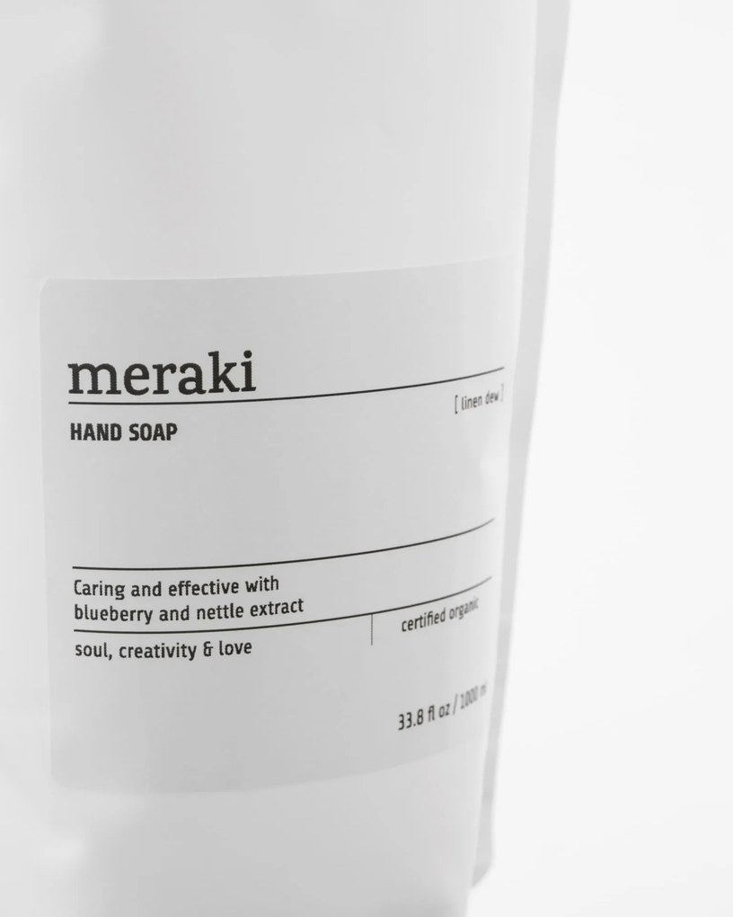 meraki Náhradná náplň prípravku na umývanie riadu Blossom Breeze 1 l