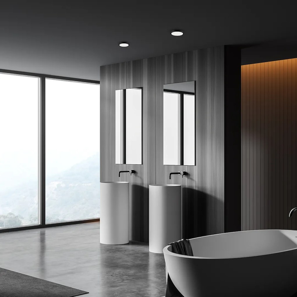 Stropné LED svietidlo Vera, 1x LED 24w, 4000k, b