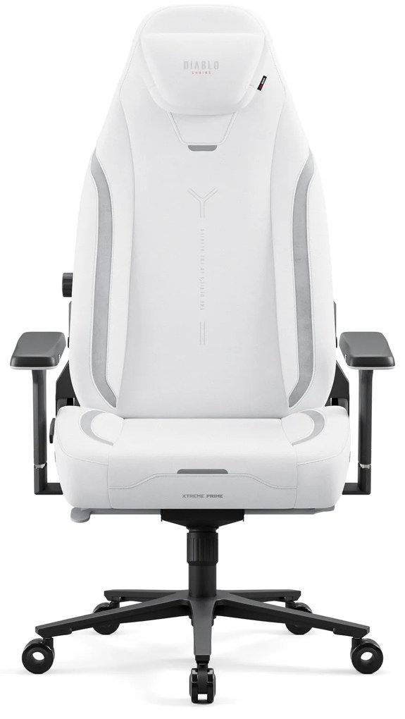 Biela herná stolička Diablo X.Eye Prime Ghosted White