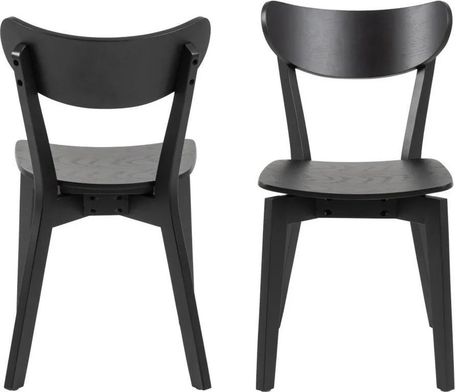 Čierna jedálenská stolička Roxby – Actona