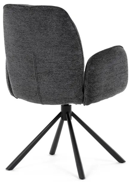Autronic BONTEC Jedálenská stolička, čierna, látka, DCH-D1330 BK2 Farba: Čierna