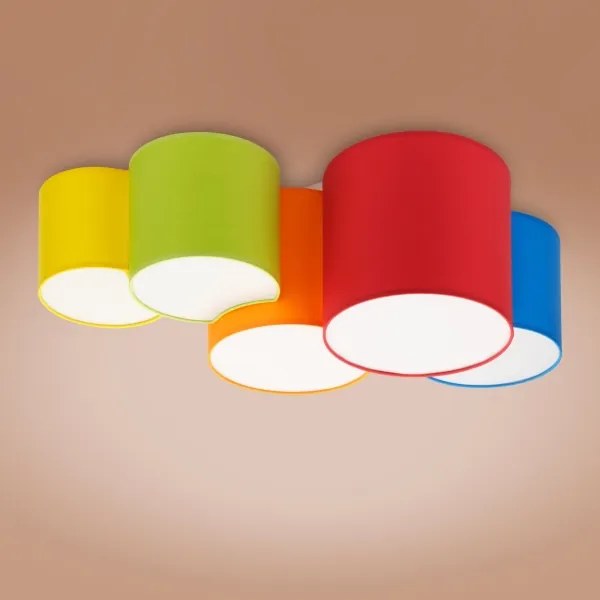 Detské stropné svietidlo MONA KIDS 5xE27/15W/230V