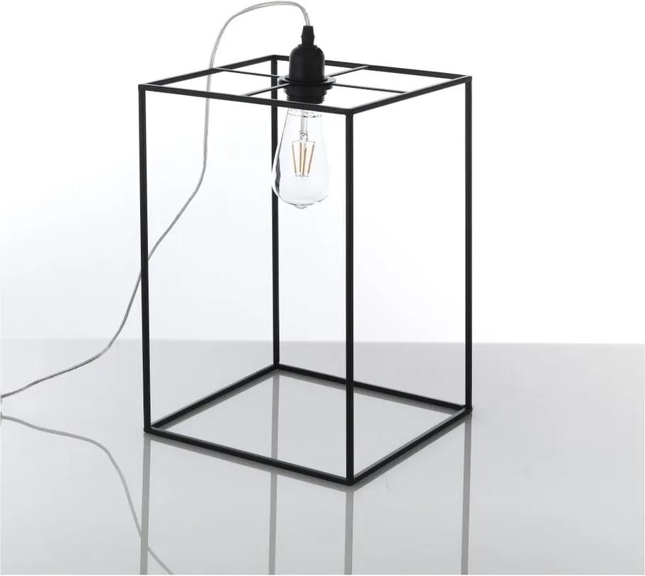 Čierna stolová lampa Tomasucci Stick, 36 × 25 × 25 cm