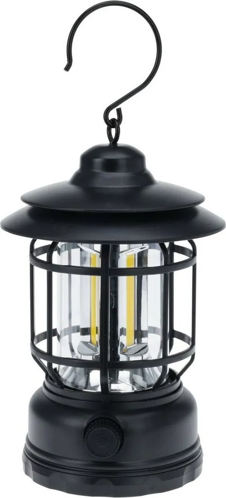 Redcliffs Závesné kempingové svietidlo, USB, 11,5 x 18 cm, stmievateľné