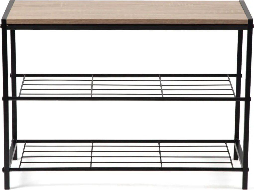 Noela Kovový botník s odkladacou plochou BINA SIMPLE 63