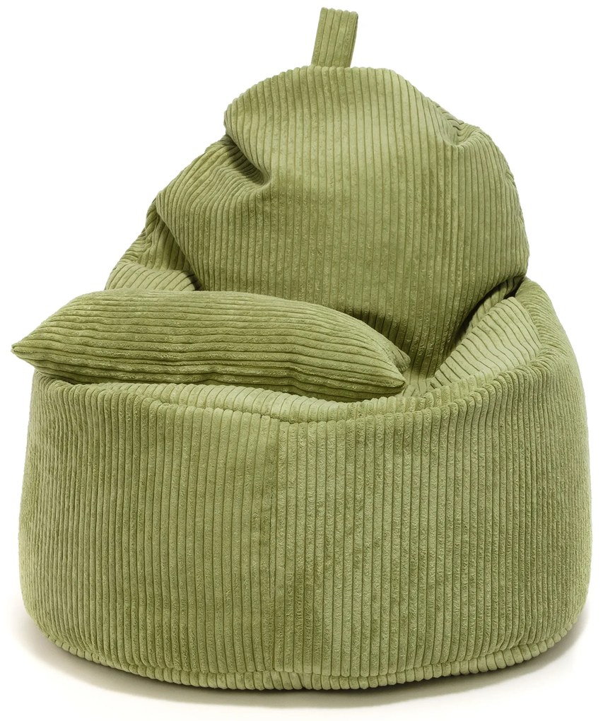 Manšestrové kreslo Yoko Velvet – 180 l – 75 × 70 cm Farba: SZ20 - olivová
