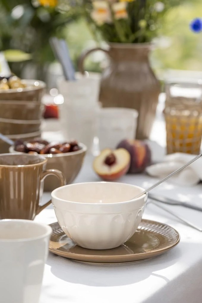 Ib Laursen Miska keramika biela 7 x 13 cm 350 ml