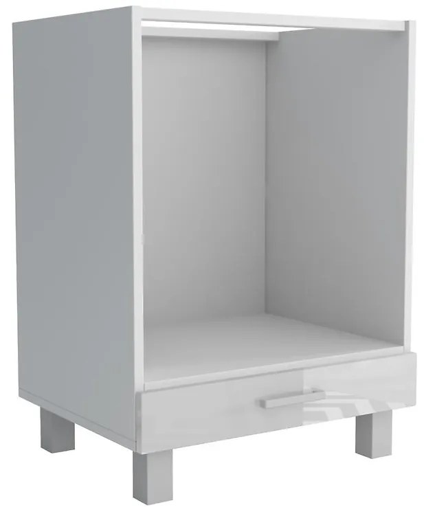 Kuchynská skrinka Lucjan 60D GAZ LUX biela