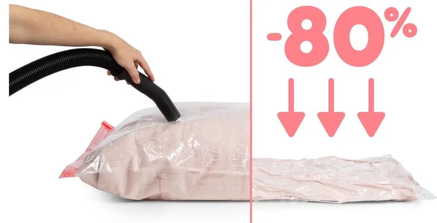 Vákuové vrecia v súprave 6 ks Vacuum M – Compactor