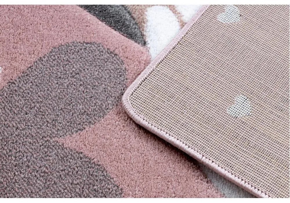 Detský kusový koberec Plameniak ružový 200x290cm
