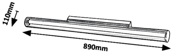 Rabalux 6750 - LED Nástenné svietidlo PAULA LED/18W/230V