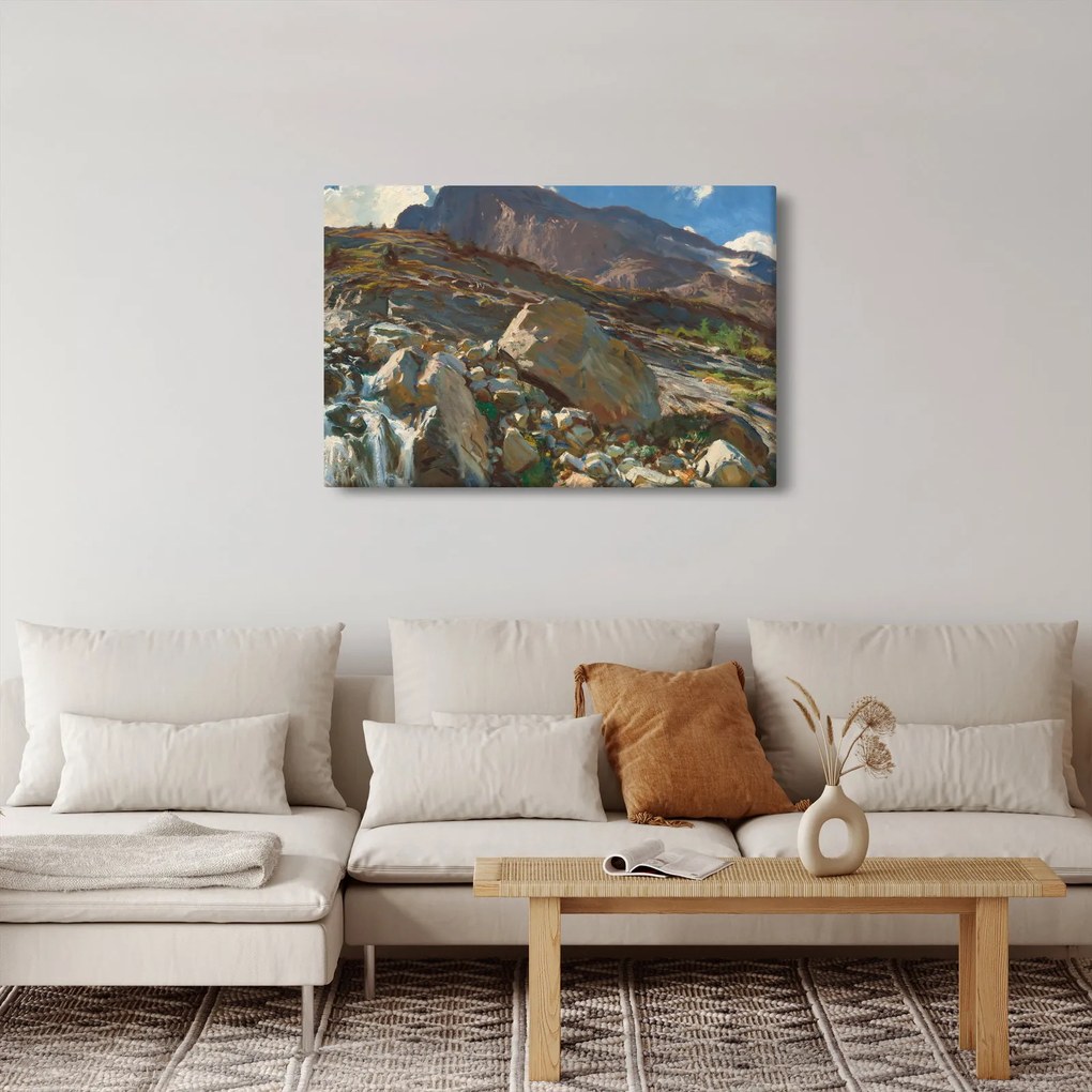 Obraz - John Singer Sargent, Simplon Pass, reprodukcia (90x60 cm)