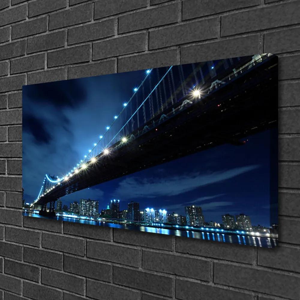 Obraz Canvas Most mesto architektúra 125x50 cm