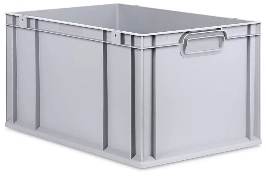 Sada 3 kusov - Eurobox Next Gen 2.0 - Stohovateľná nádoba s uzavretými rukoväťami - 600 x 400 x 320 mm