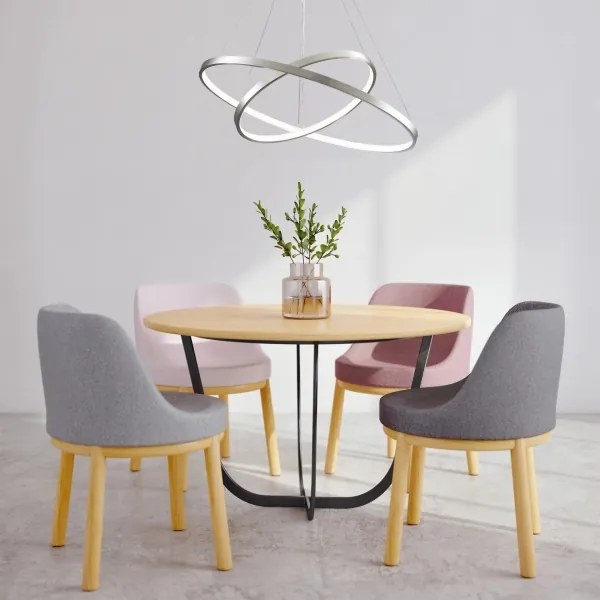 LED Luster na lanku LEA LED/35W/230V 4000K pr. 60 cm chróm