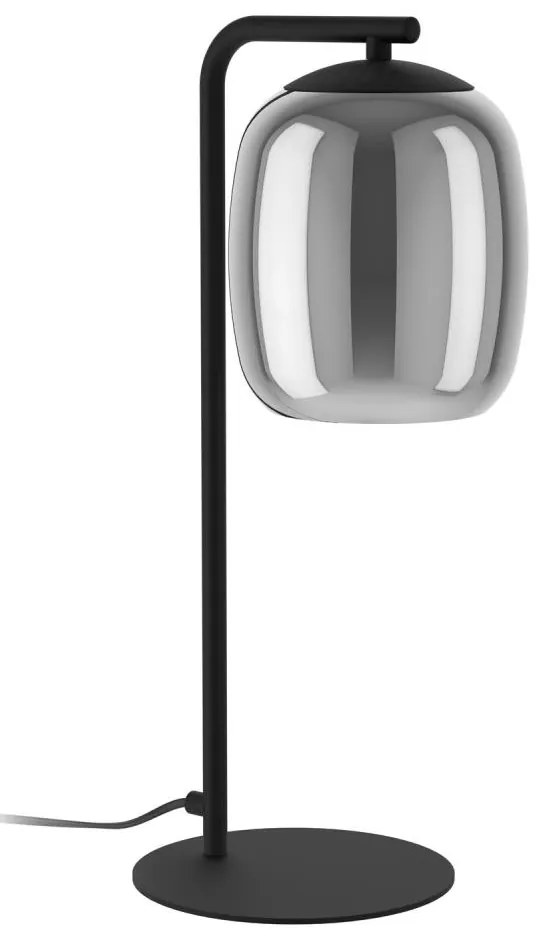 Eglo 901724 - Stolná lampa CIAMPINO 1xE27/28W/230V šedá