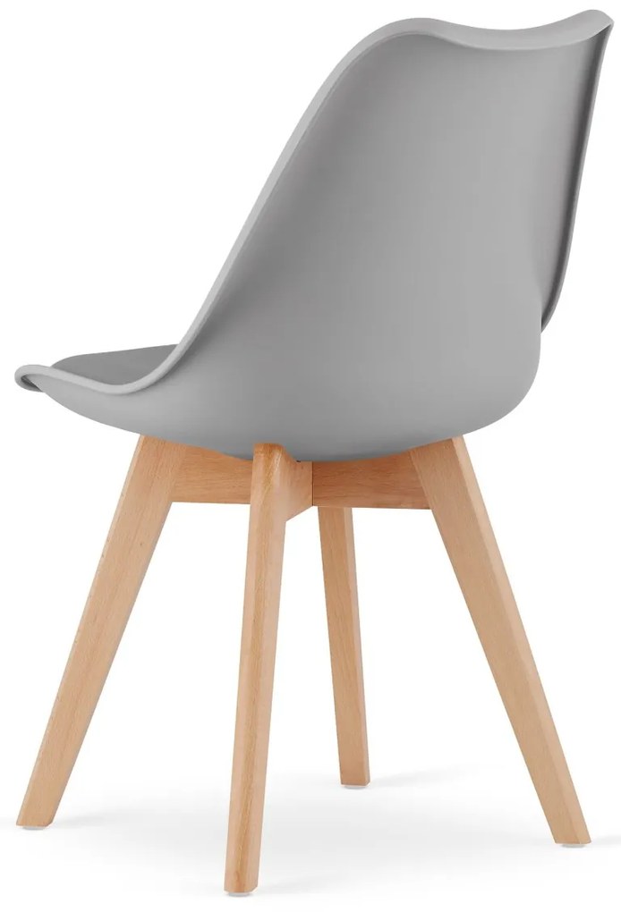 Dekorstudio Dizajnová stolička ENZO 007 sivá Počet stoličiek: 2ks